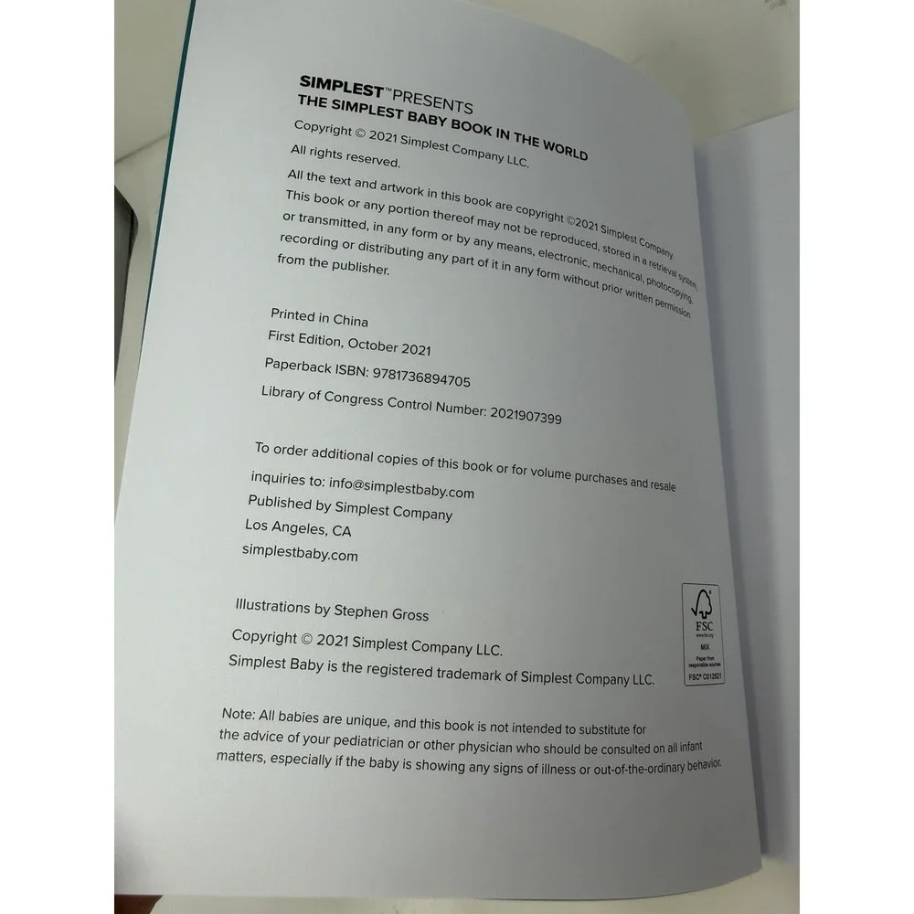 The Simplest Pregnancy Book & The Simplest Baby Book in the World Set S.M. Gross